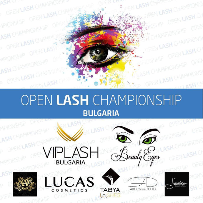 Beauty Eyes ist der offizielle Sponsor der ersten offenen Lash & Brow Meisterschaft in Bulgarien