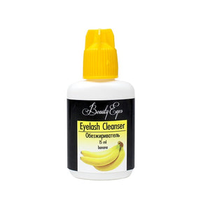 Eyelash cleanser Beauty Eyes, banana smell, 15 ml