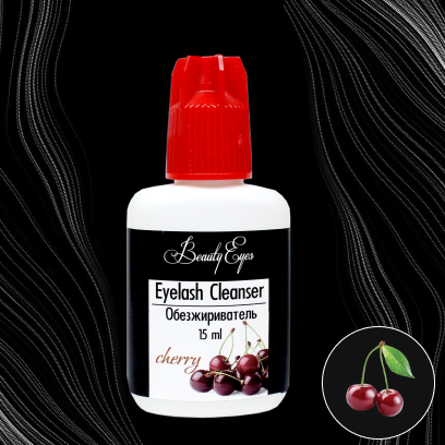 Eyelash cleanser Beauty Eyes, cherry smell, 15 ml